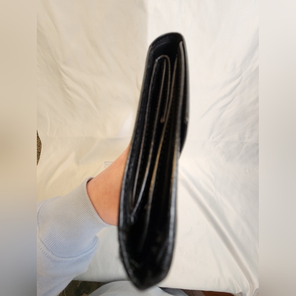 Cartier Vintage Panthère Long Wallet Black Leather - Picture 8 of 14